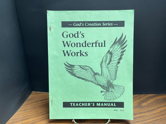 God's Wonderful Works teacher's manual