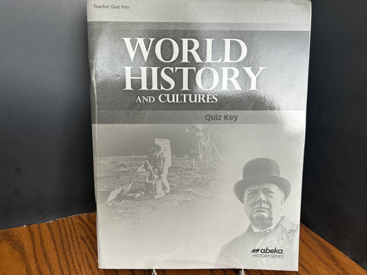 World History and Cultures third ed Quiz Key