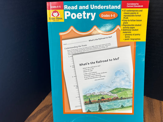 Read and Understand Poetry, grades 4-5