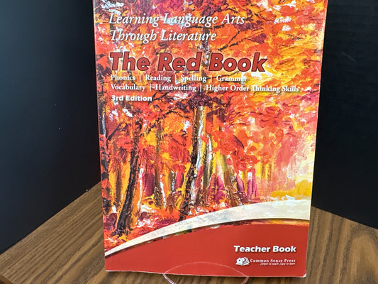 Learning Language Arts through Literature the Red Book, third ed teacher