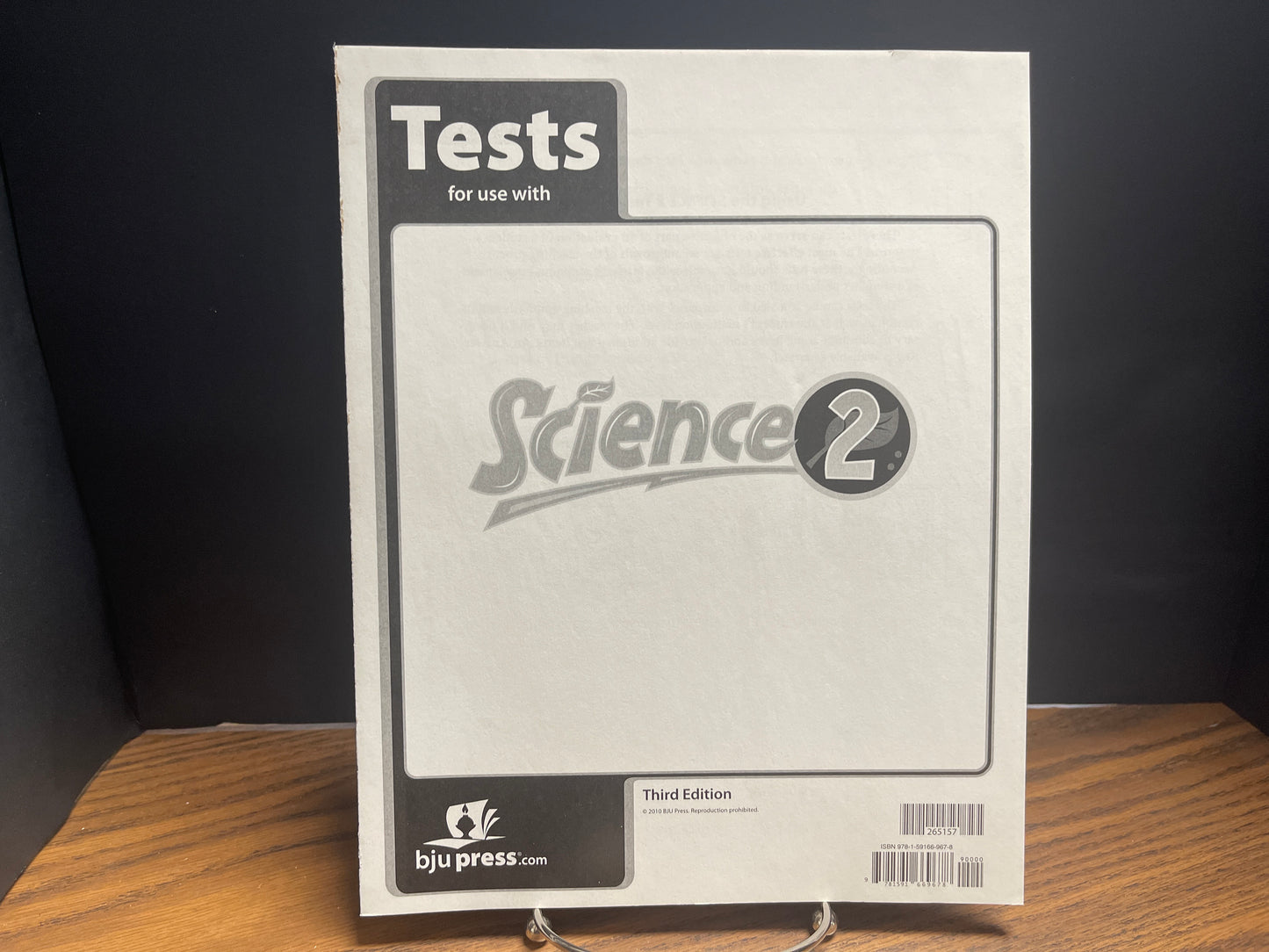 Science 2 third ed tests