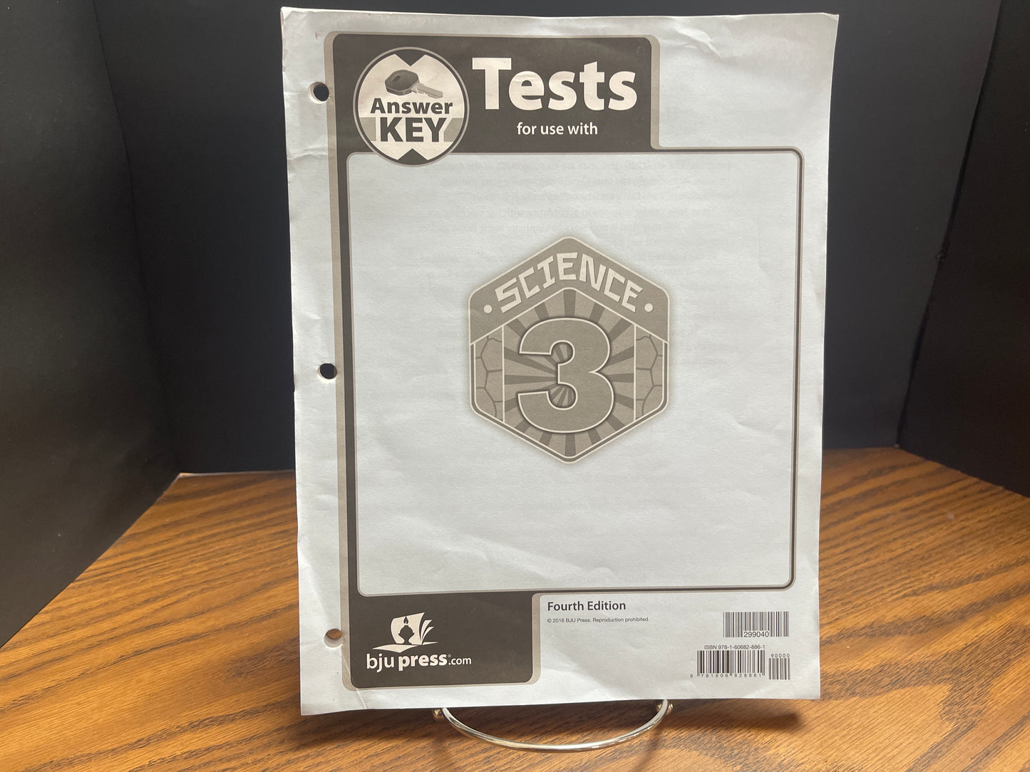 Science 3 fourth ed tests key