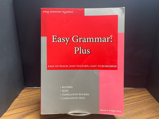 Easy Grammar Plus teacher
