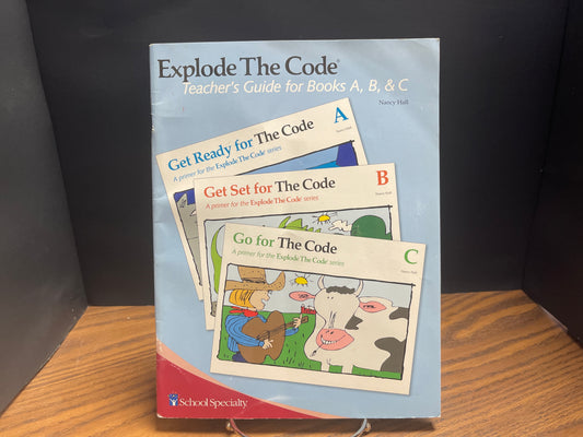 Explode the Code teacher's guide for books A,B, & C second ed