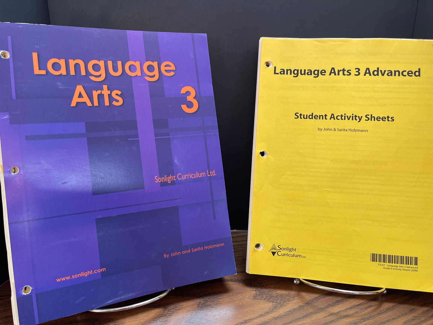 Sonlight Language Arts 3 guide with all student activity sheets