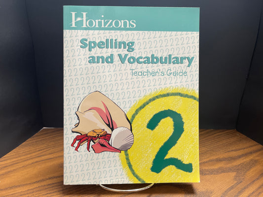 Horizons Spelling and Vocabulary 2 teacher