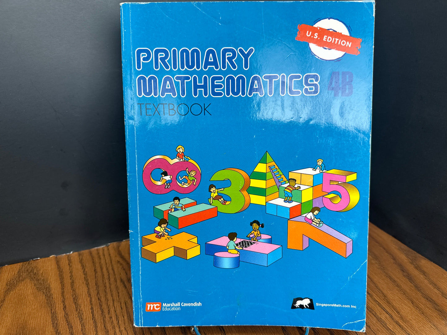 Primary Mathematics 4B textbook