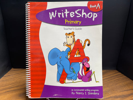 WriteShop Primary Book A Teacher's Guide