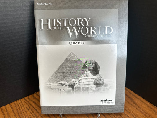 History of the World fifth ed quiz key