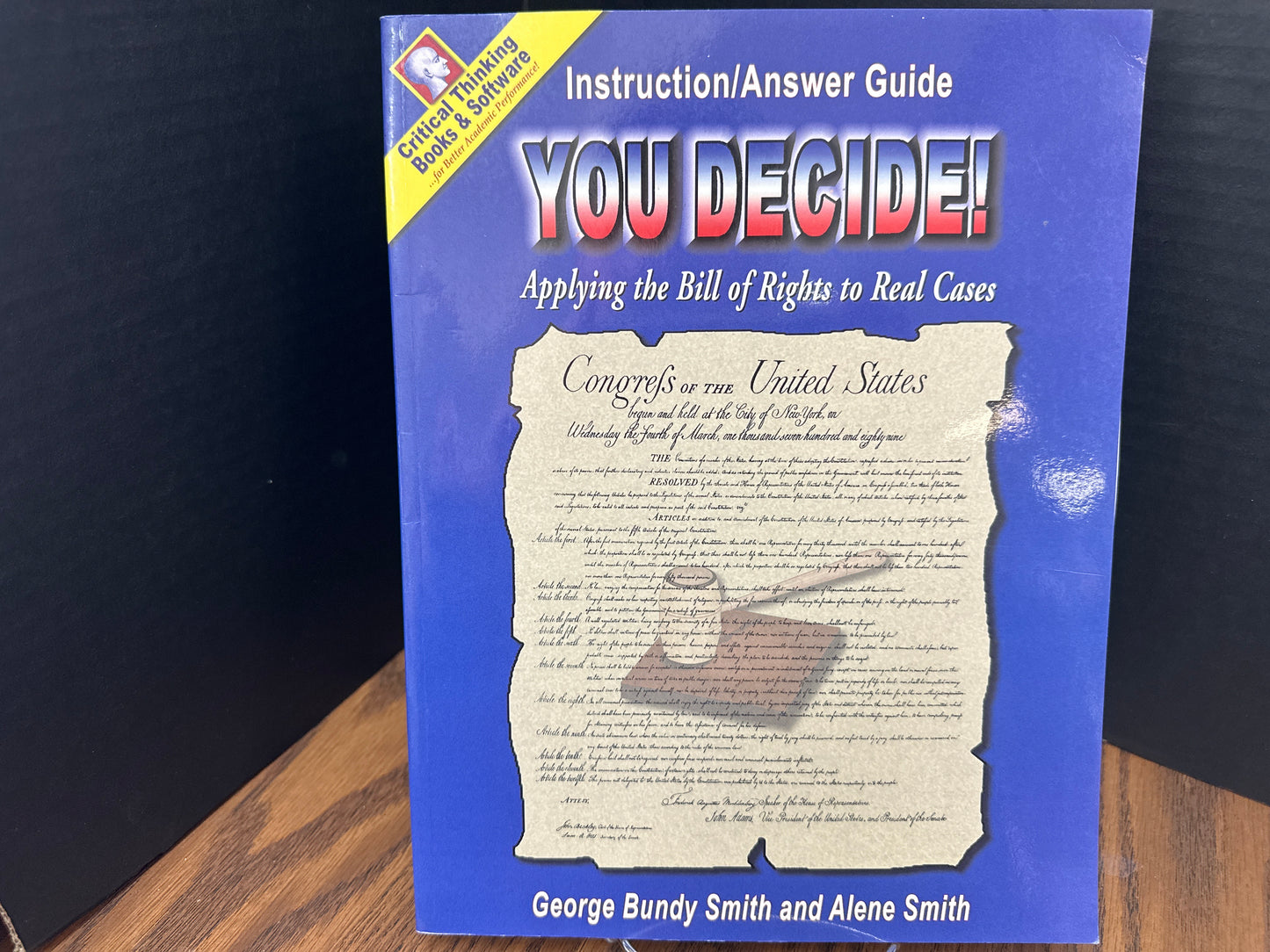 You Decide instruction/answer guide