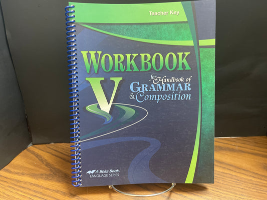 Workbook V for Handbook fourth ed teacher Key