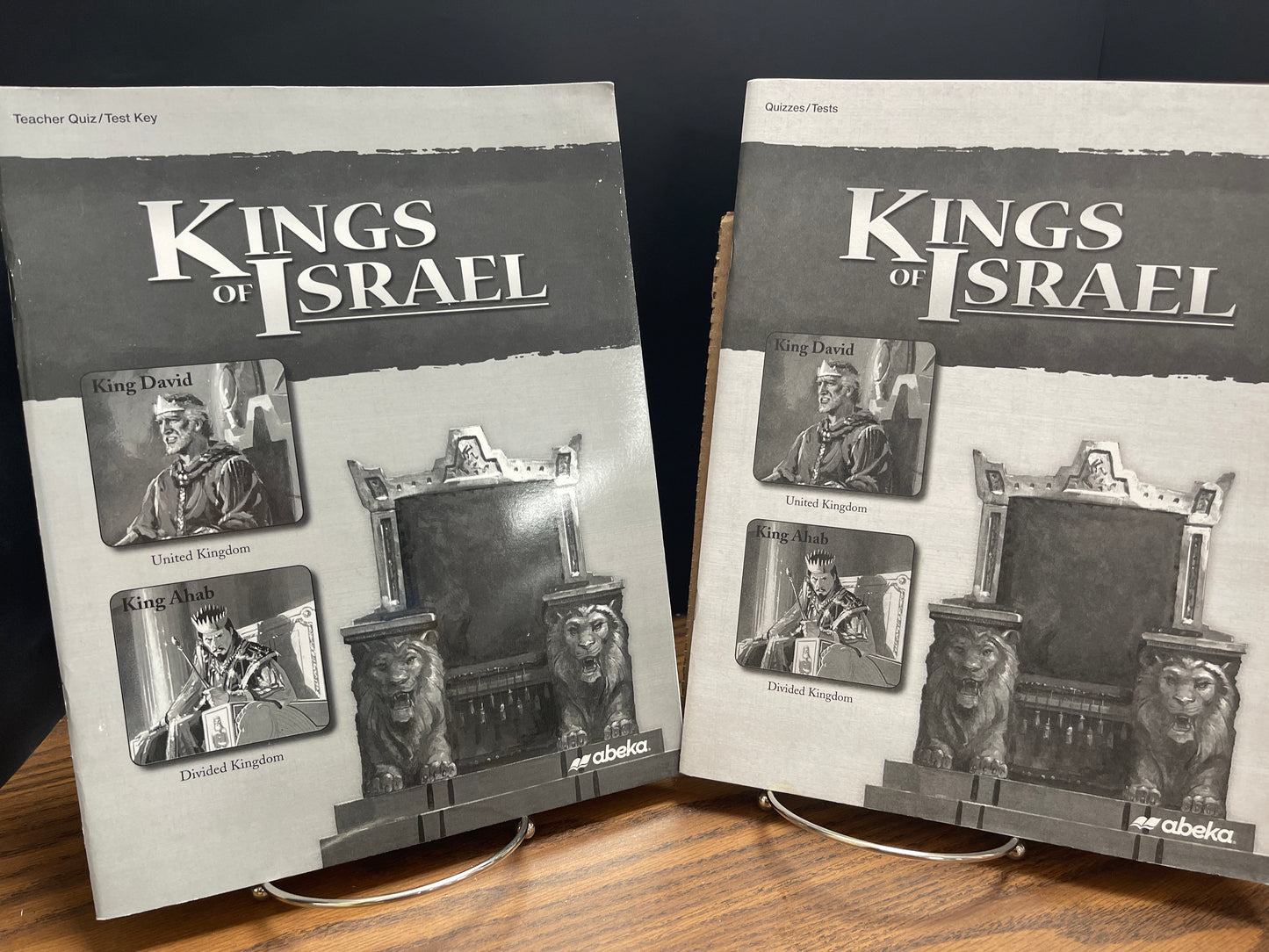 Kings of Israel quiz/test key and quizzes/tests