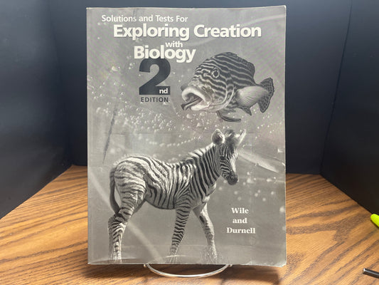 Exploring Creation with Biology second ed solutions