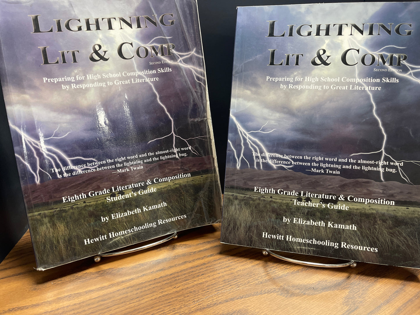 Lightning Lit & Comp Eighth Grade student/teacher set