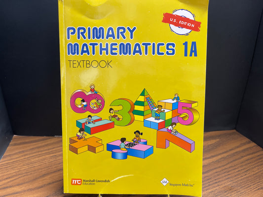 Primary Mathematics 1A textbook