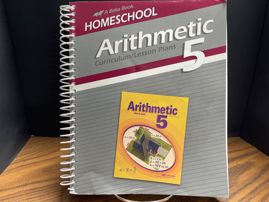 Homeschool Arithmetic 5 Curriculum Lesson Plans