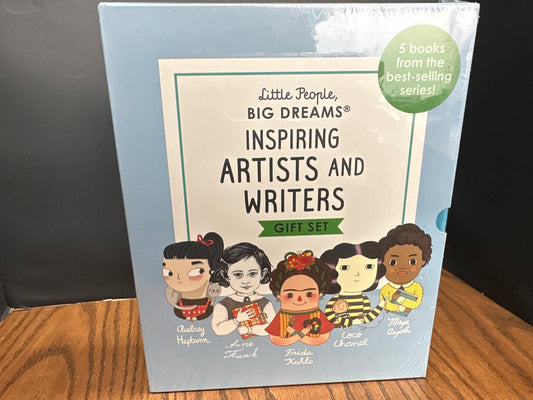 Little People, Big Dreams, Inspiring Artists and Writers gift set
