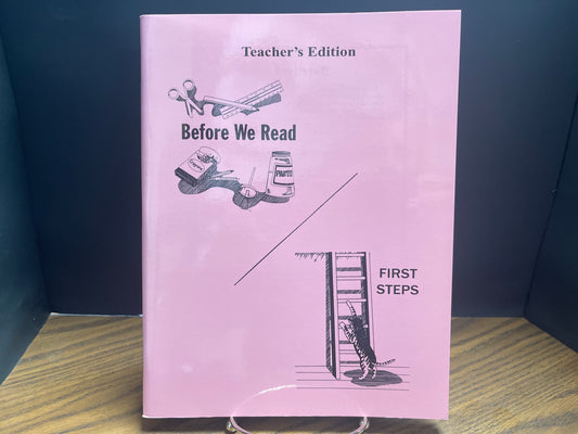 Before We Read & First Steps Teacher's Manual