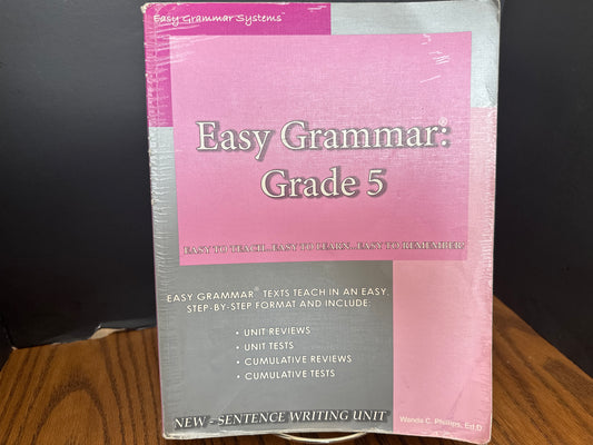 Easy Grammar Grade 5