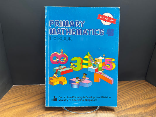 Primary Mathematics 4B textbook