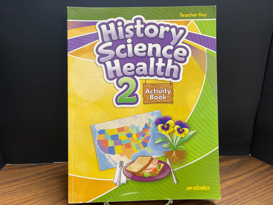 History Science Health 2 activity book key