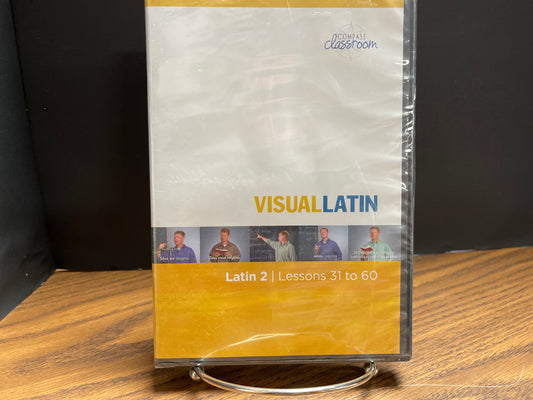 Visual Latin 2 Lessons 31 to 60 DVDs