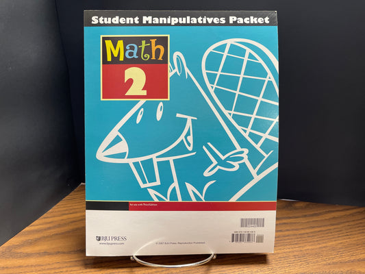 Math 2 Student Manipulatives Packet third ed