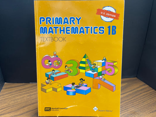 Primary Mathematics 1B textbook