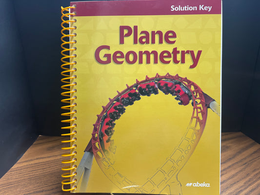 Plane Geometry second ed solution key Abeka