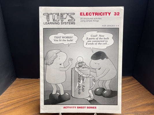 Electricity 32 Activity Sheets Series For Grades 3-8
