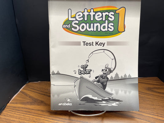 Letters and Sounds 1 fifth ed test key