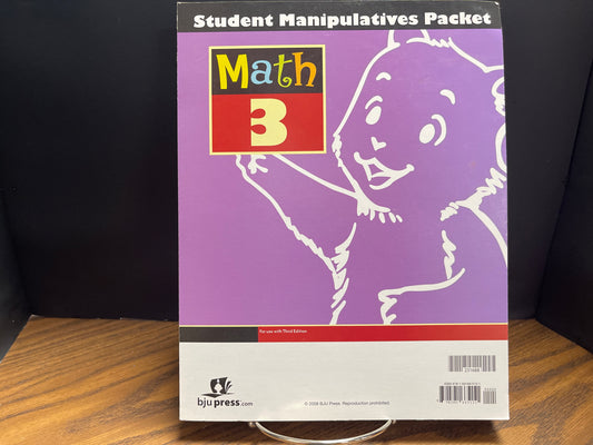 Math 3 third ed Student Manipulatives Packet