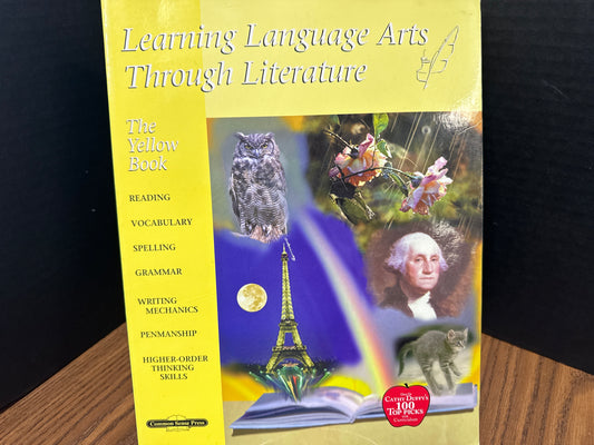 Learning Language Arts Through Literature the yellow book