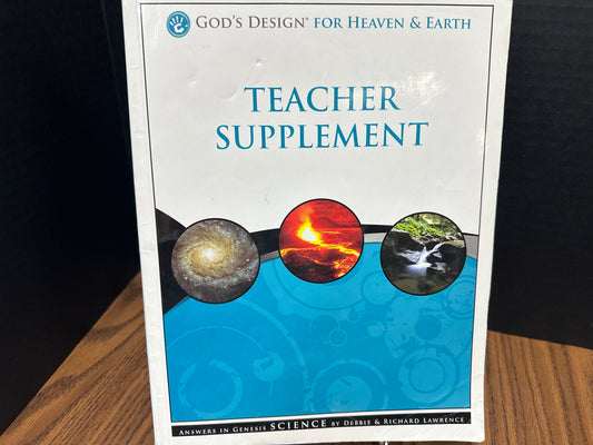 God's Design for Heaven & Earth teacher supplement