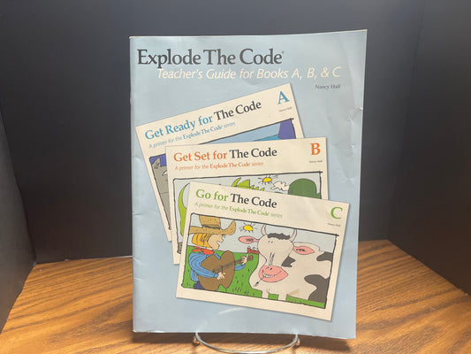 Explode the Code teacher's guide for books A,B, & C second ed