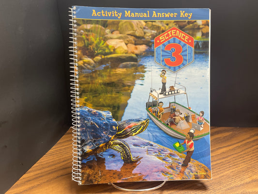 Science 3 fourth ed activity manual answer key