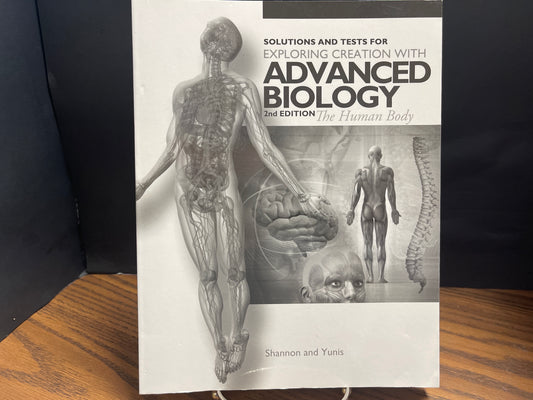 Advanced Biology second ed Human Body Tests & Solutions Manual