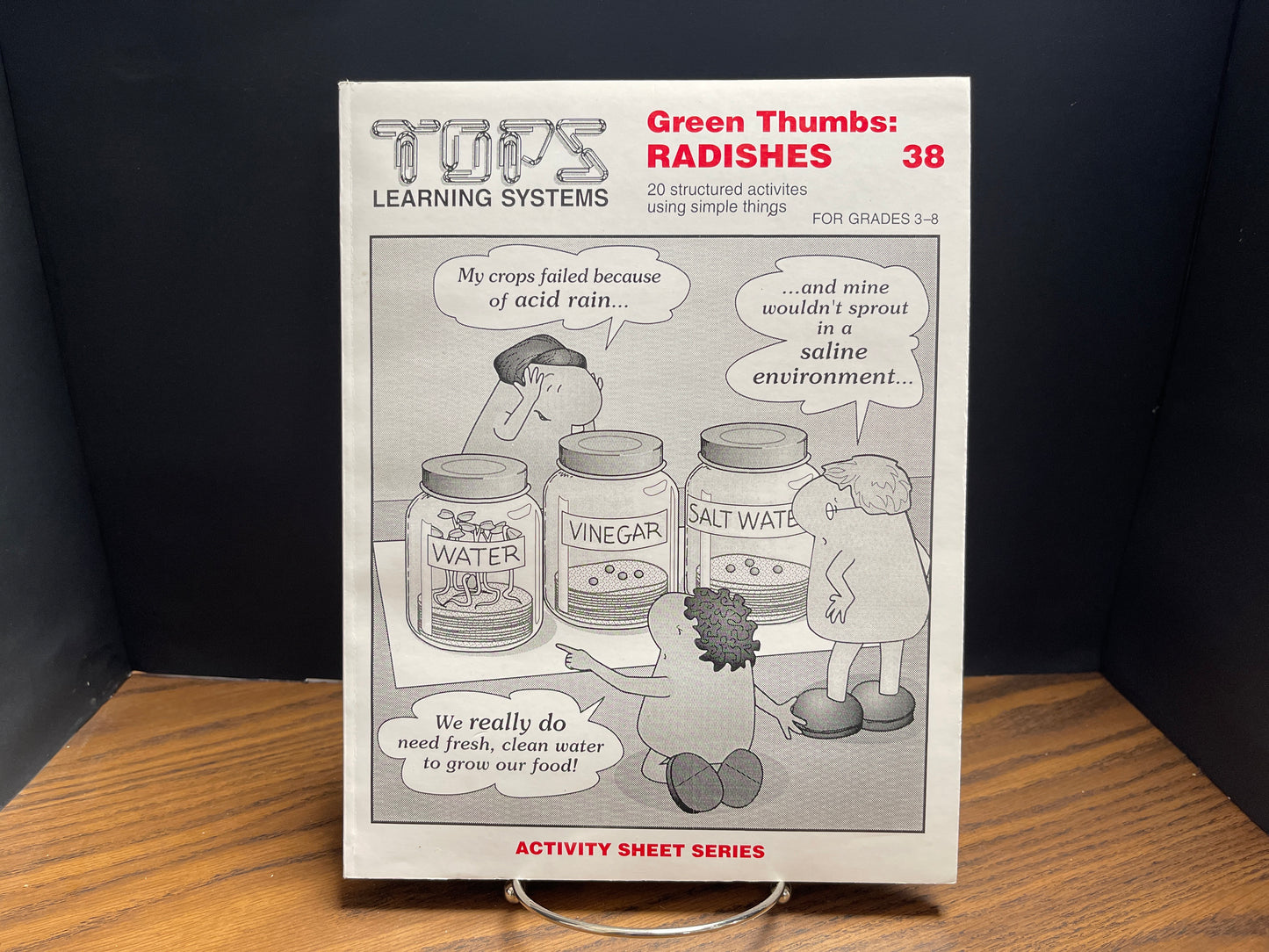 Green Thumbs: Radishes 38 activity sheet series For Grades 3-8