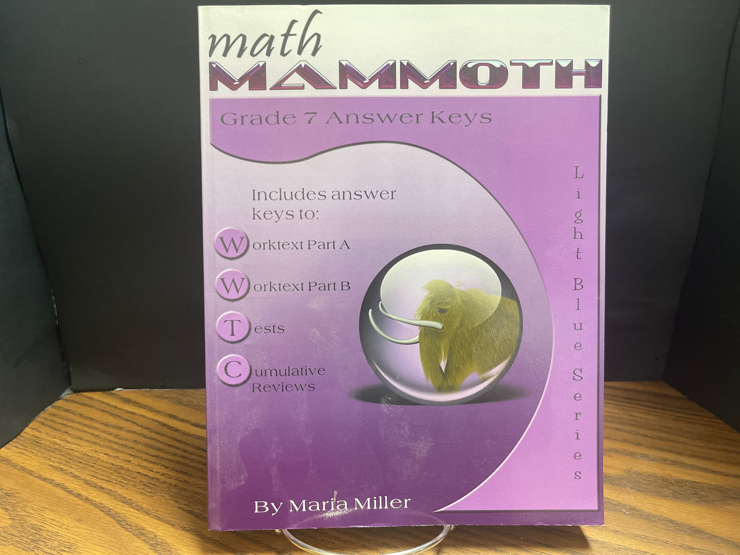 Math Mammoth Light Blue Series Grade 7 Answer Key Colored Version