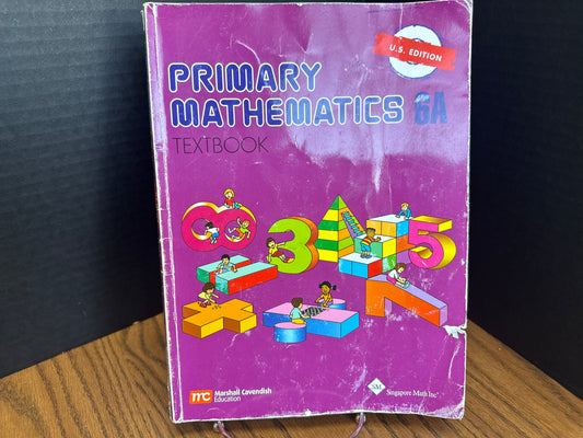 Primary Math US 6A Textbook