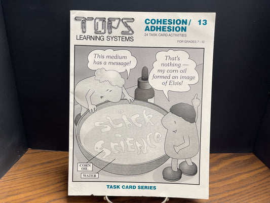 Cohesion/Adhesion 13 Task Card Series For Grades 7-12