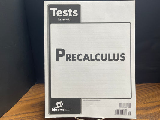 Precalculus first ed tess