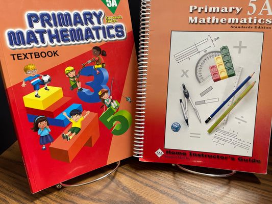 Primary Mathematics 5A student/teacher standards ed