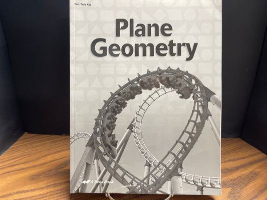 Plane Geometry second ed test key
