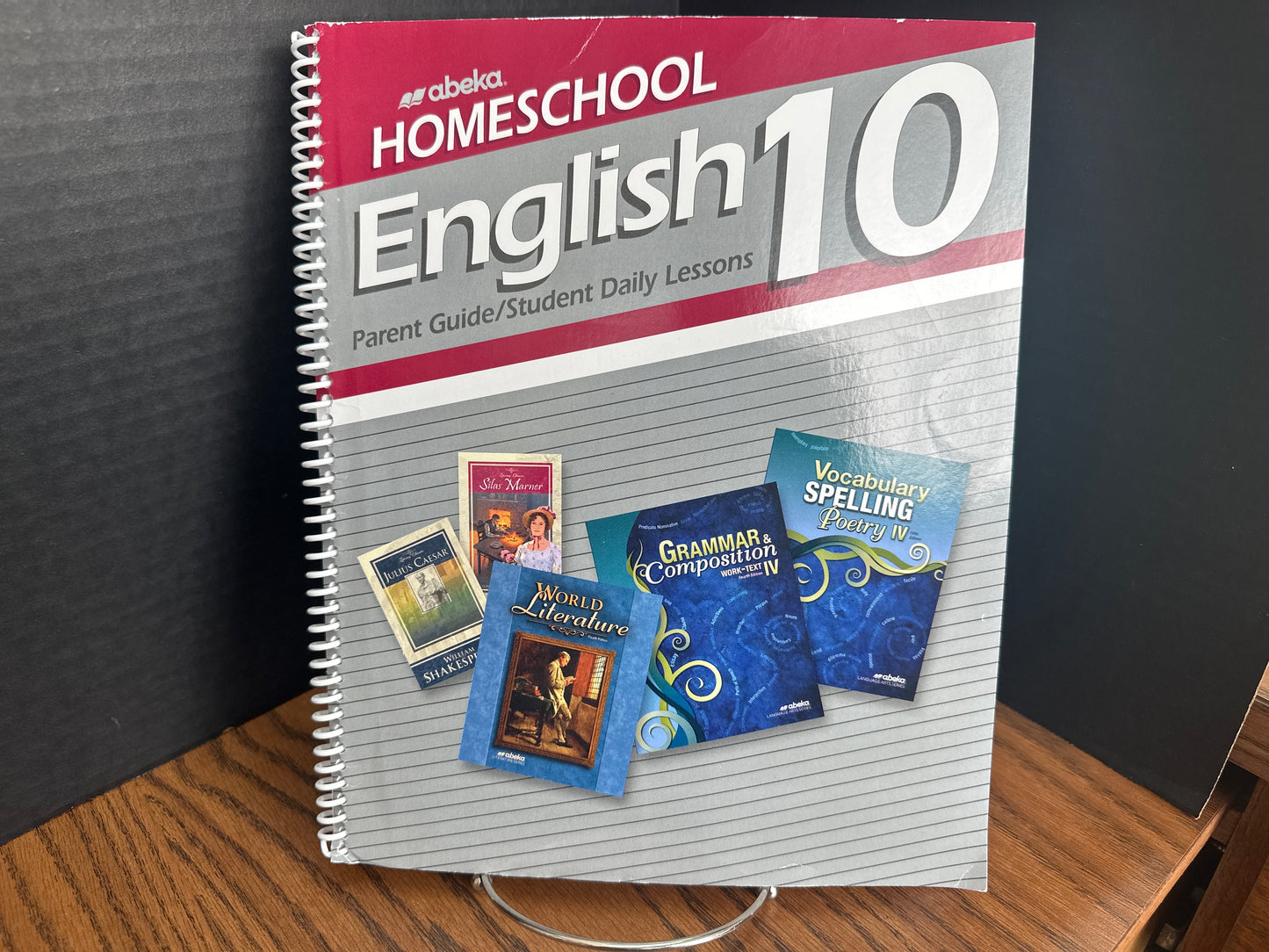 Homeschool English 10 first ed Parent Guide and Student Daily Lessons