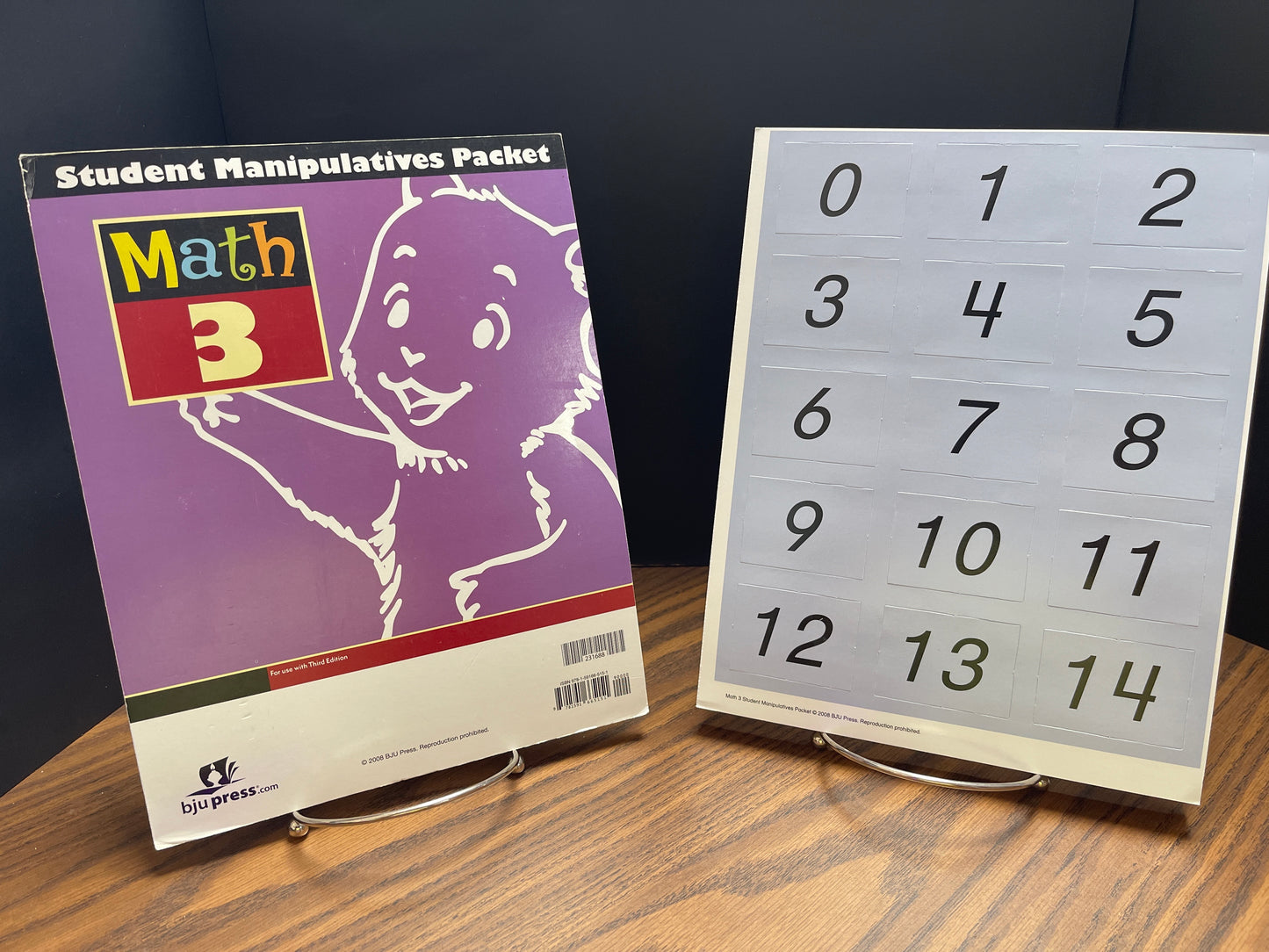 Math 3 third ed manipulatives packet