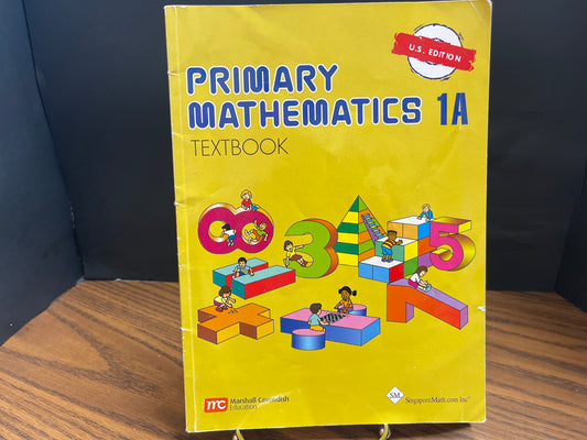 Primary Mathematics 1A textbook