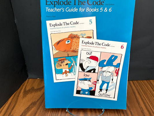 Explode the Code Teacher's Guide/Key Books 5, 6 second ed