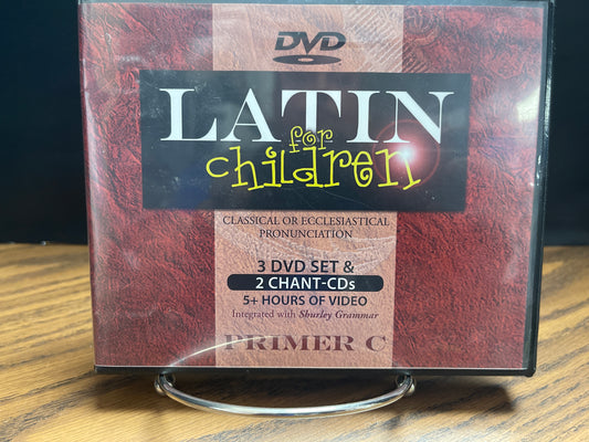 Latin for Children Primer C DVD & Chant CD (revised 2020)
