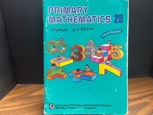 Primary Mathematics 2B textbook